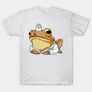 Frog as Doctor with Doctor's coat T-Shirt